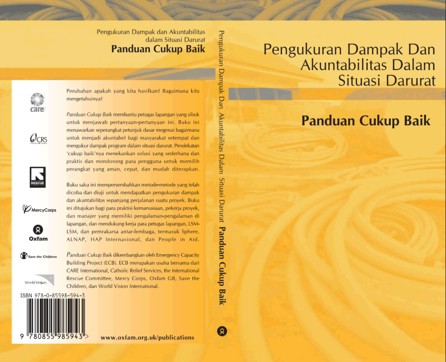 Pengukuran Dampak dan Akuntabilitas dalam Situasi Darurat  Panduan Cukup Baik