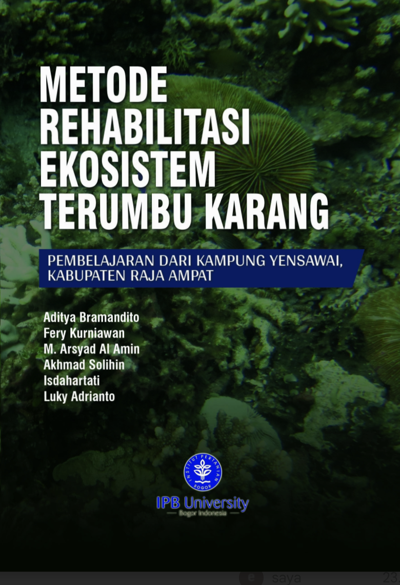 METODE REHABILITASI EKOSISTEM TERUMBU KARANG