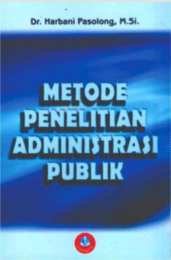 Metode Penelitian Administrasi Publik