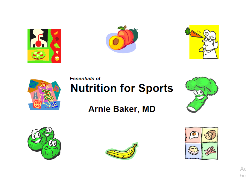 Essentials of Nutrition for Sports