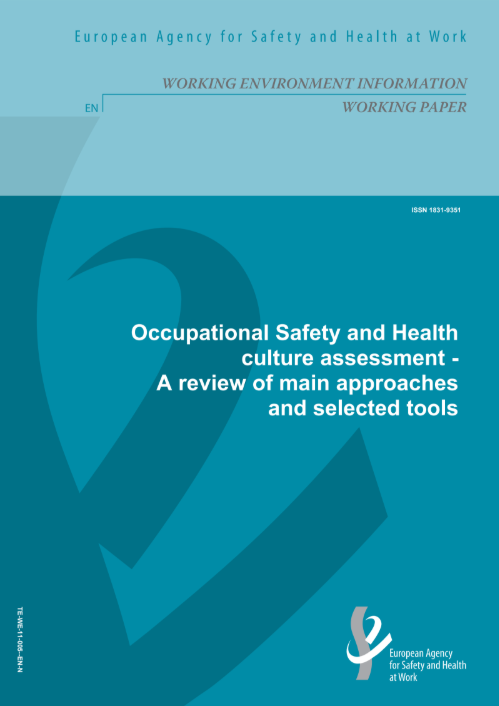 Occupational Safety and Health culture assessment - A review of main approaches and selected tools
