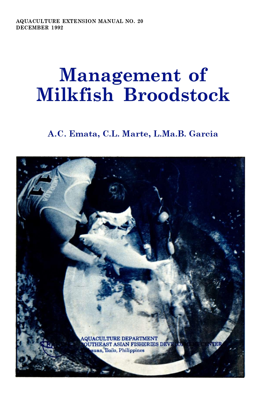 Management of Milkfish Broodstock