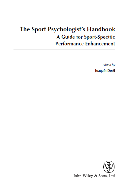 The Sport Psychologist’s Handbook