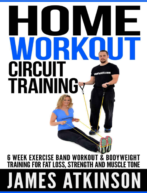 Home workout circuit training 6 week exercise band workout & bodyweight training 