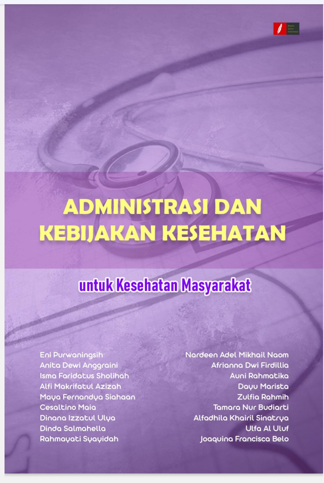 Administrasi Dan Kebijakan Kesehatan