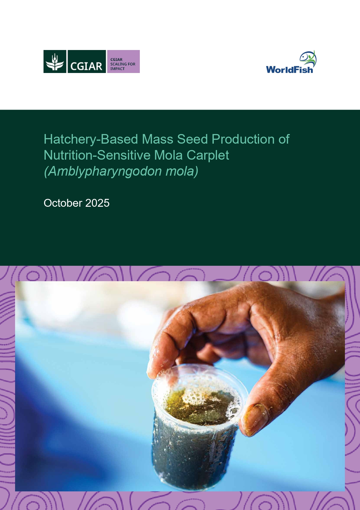 Hatchery-Based Mass Seed Production of Nutrition-Sensitive Mola Carplet (Amblypharyngodon mola)