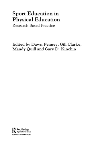 Sport Education in Physical Education: Research Based Practice